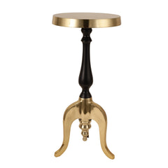 De Maison Decor Markus Drink Side Table -  Gold & Black