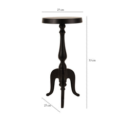 De Maison Decor Markus Drink Side Table -   Black