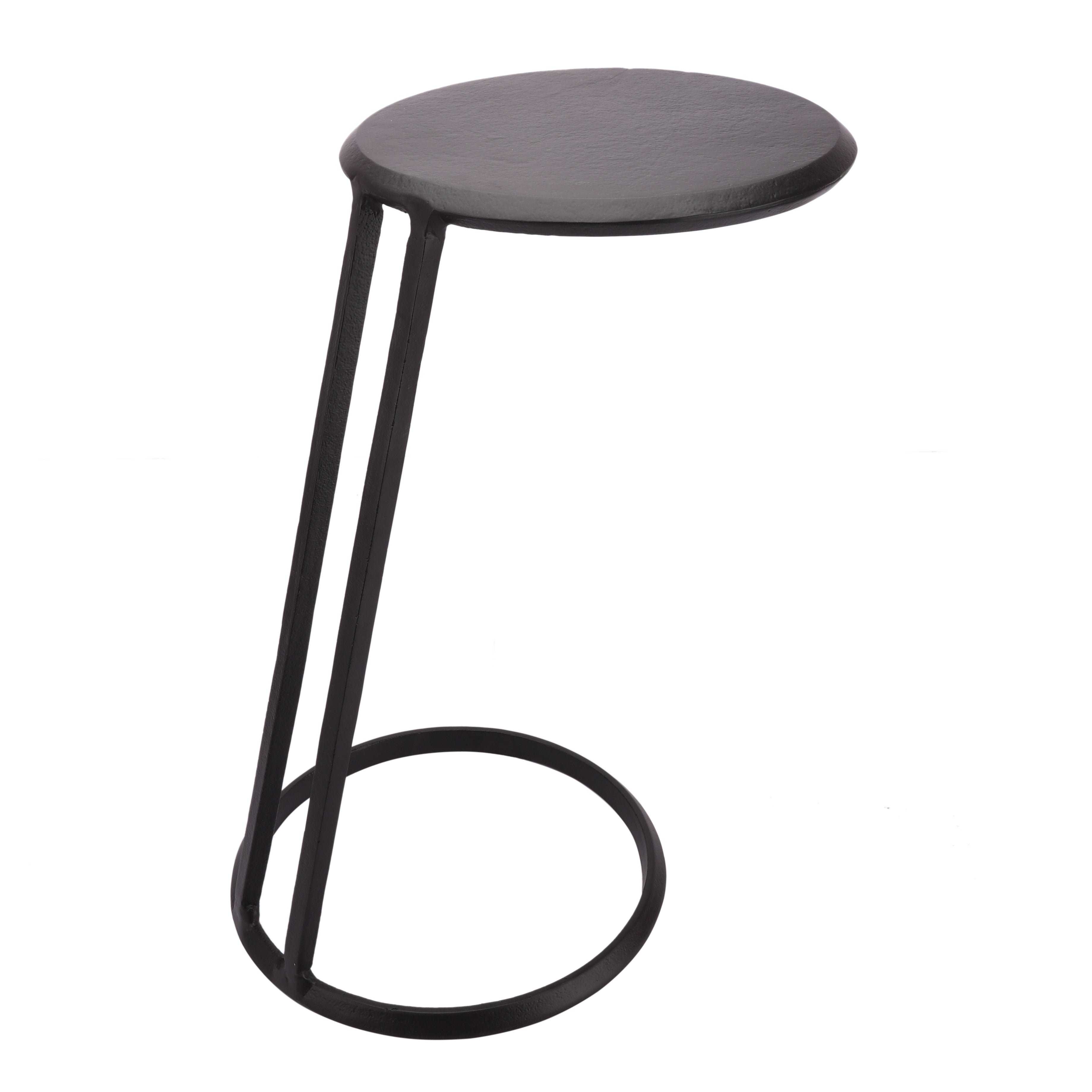 De Maison Decor Slanted Nesting Small Side Tables - Black 