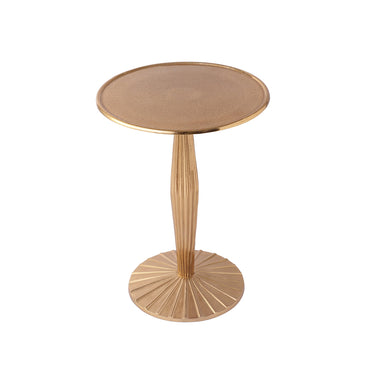 De Maison Decor Radiant Gold Duo Large Side Tables - Gold 