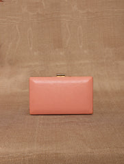 TAN LAD  Brick Clutch without Sling -  Blush