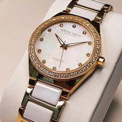 Aries Gold Diva Quartz Women's Watch -  L 5014Z G-MOP