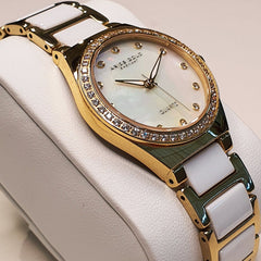 Aries Gold Diva Quartz Women's Watch -  L 5014Z G-MOP