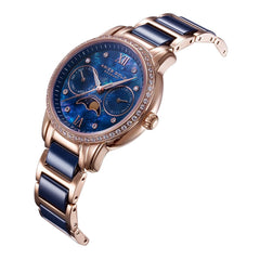 Aries Gold Luna  Moonphase Women's Watch -  L 58010L RG-BUMP