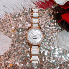 Aries Gold Luna Quartz Women's Watch - L 58010L RG-MP