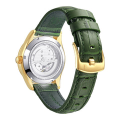 Aries Gold Goldex Automatic Women's Watch - L 8023 G-GN
