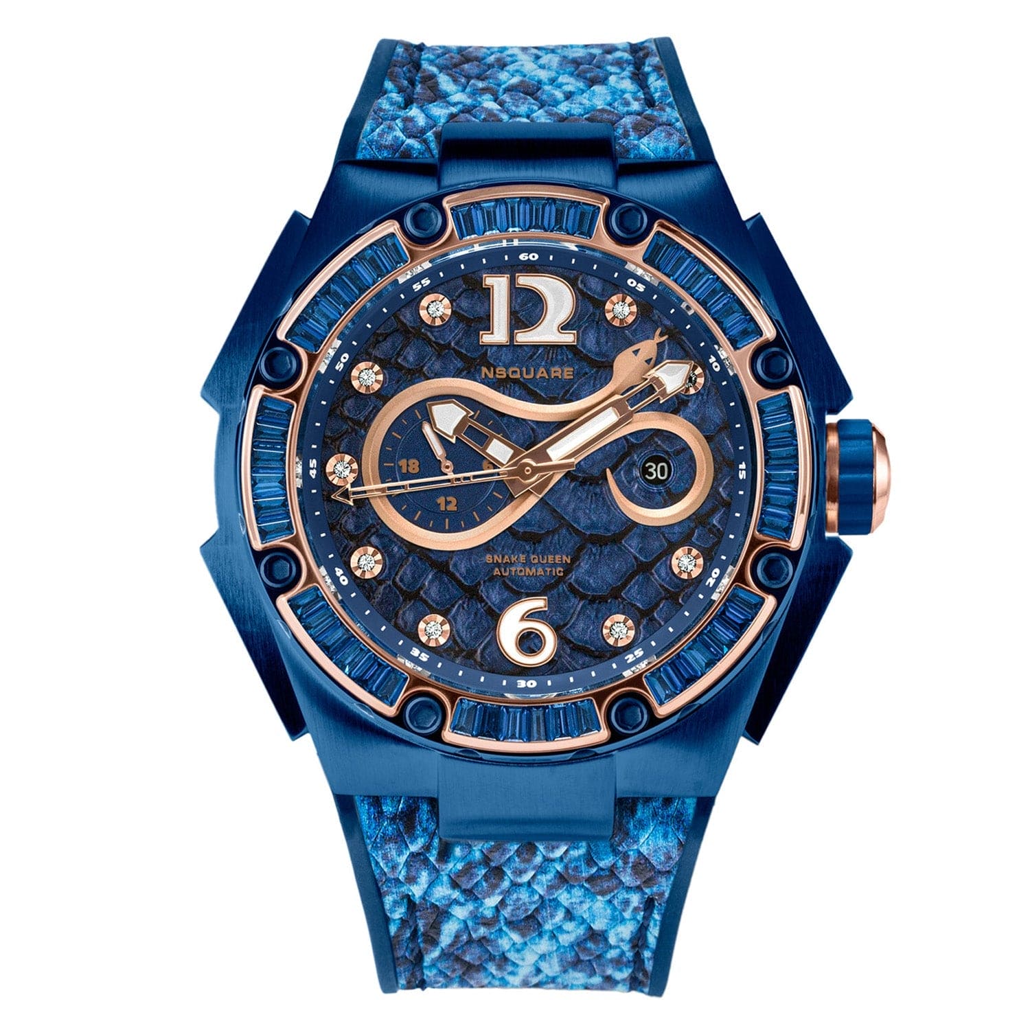 NSQUARE Snakequeen Automatic Swarovski Crystal Women's Watch - L0471-N11.10