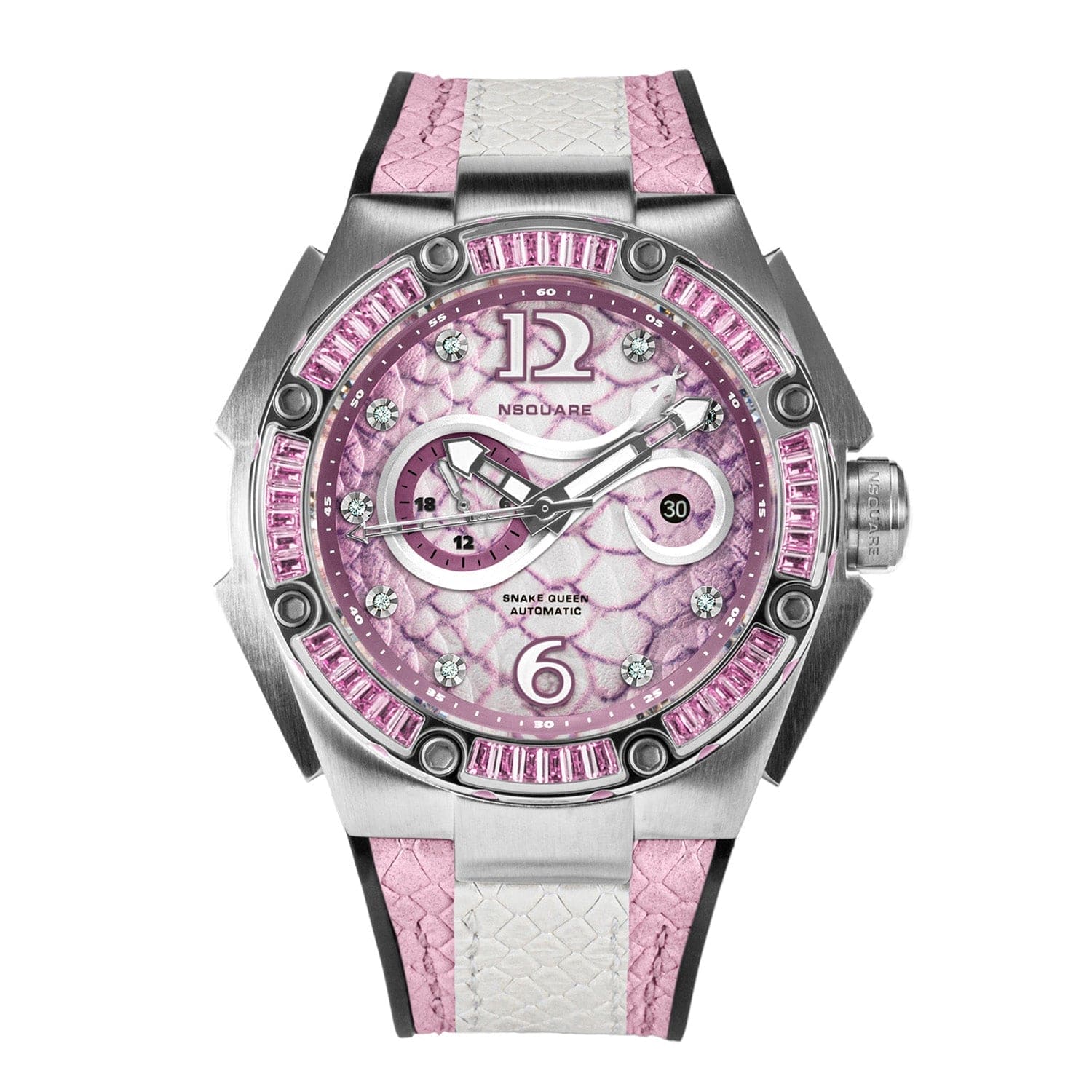 NSQUARE Snakequeen Automatic Swarovski Crystal Women's Watch - L0471-N11.12