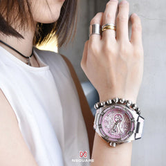 NSQUARE Snakequeen Automatic Swarovski Crystal Women's Watch - L0471-N11.12