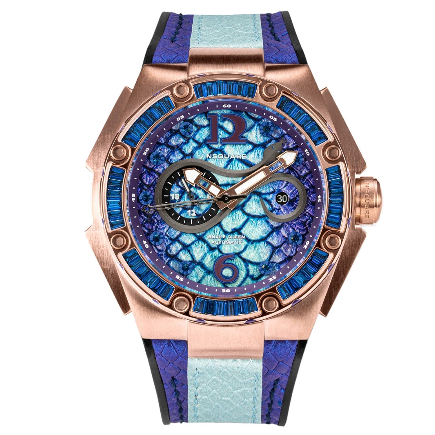 NSQUARE Snakequeen Automatic Swarovski Crystal Women's Watch - L0471-N11.13