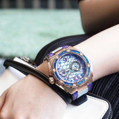 NSQUARE Snakequeen Automatic Swarovski Crystal Women's Watch - L0471-N11.13