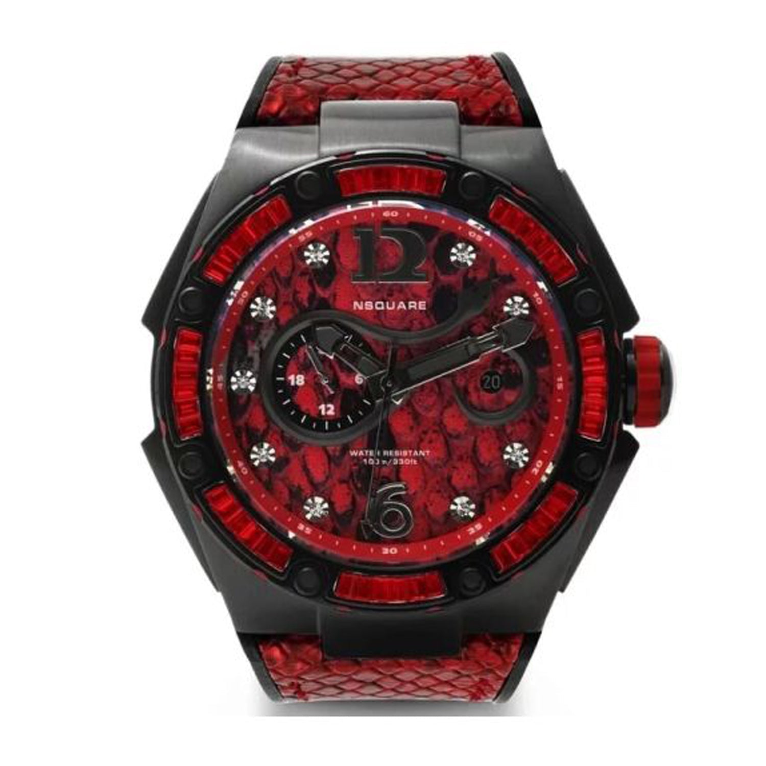 NSQUARE Snakequeen Automatic Swarovski Crystal Women's Watch - L0471-N11.1