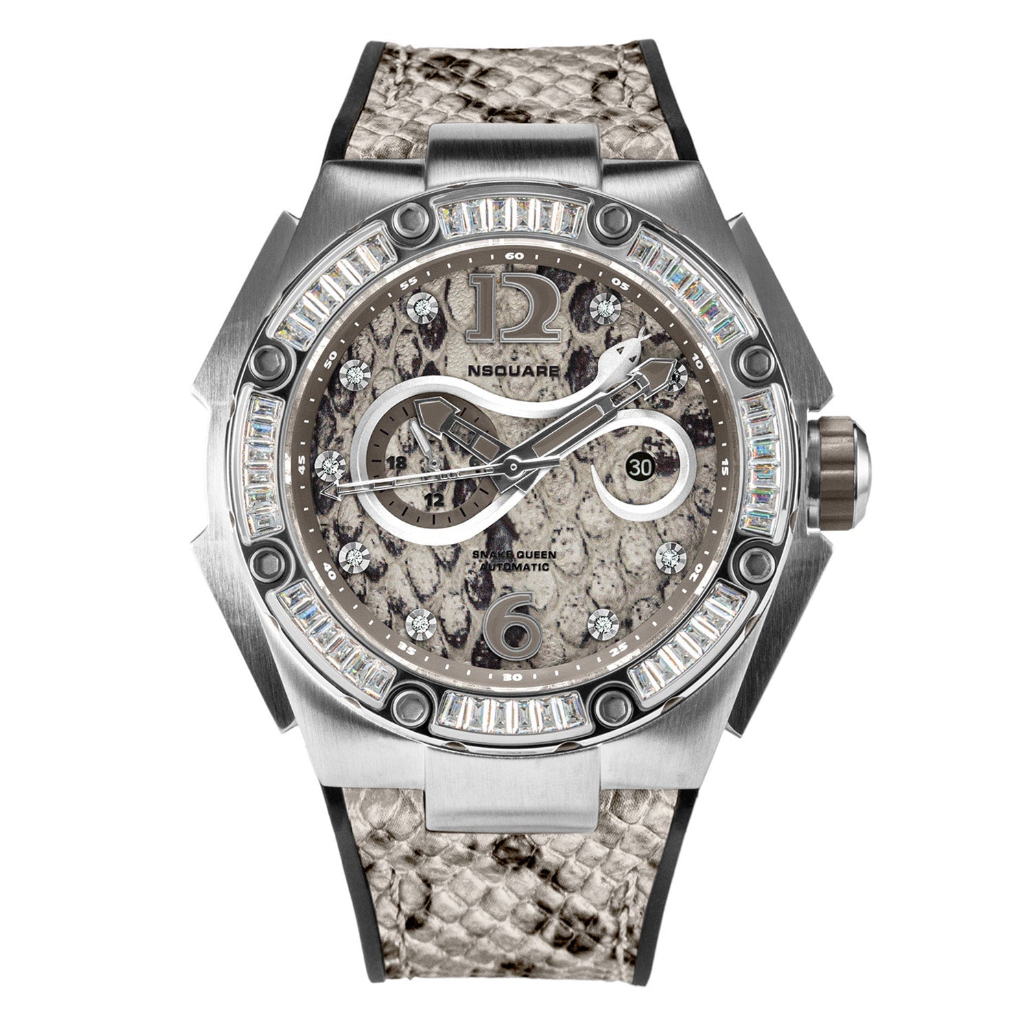 NSQUARE Snakequeen Automatic Swarovski Crystal Women's Watch - L0471-N11.2