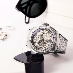 NSQUARE Snakequeen Automatic Swarovski Crystal Women's Watch - L0471-N11.2