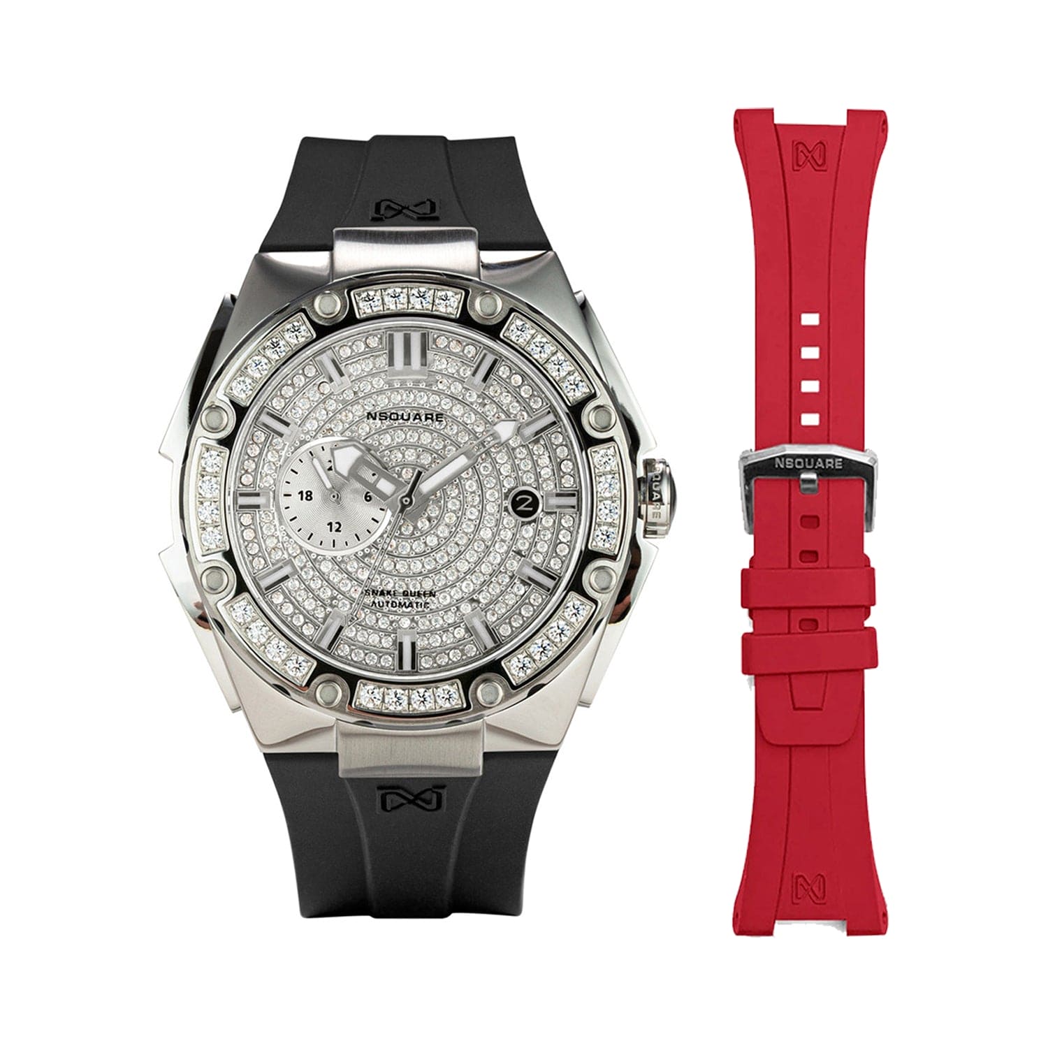 NSQUARE Dazz Multifunction Swarovski Crystals Women's Watch - L0472-N48.14