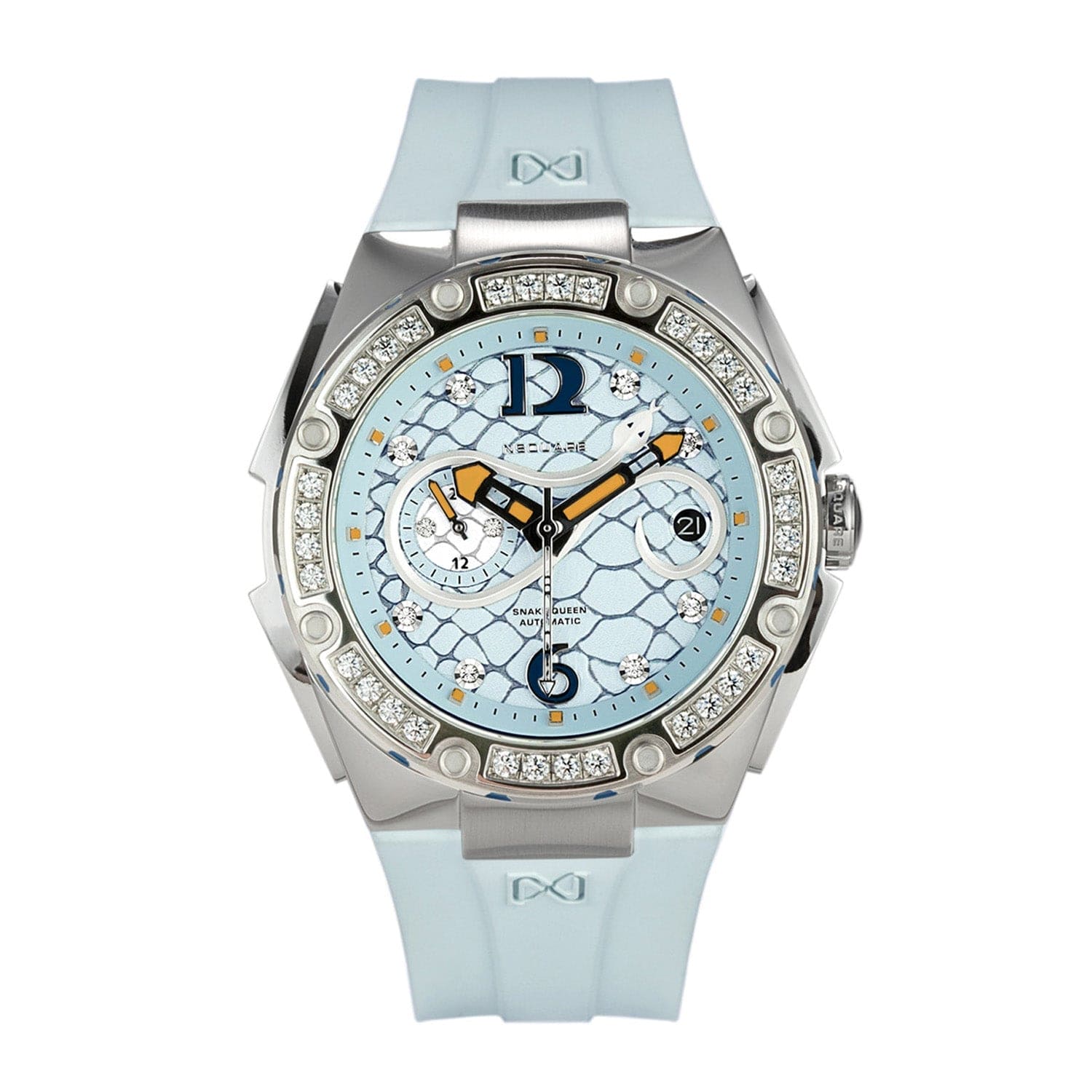 NSQUARE Snakequeen 39 mm Automatic Swarovski Crystal Women's Watch - L0472-N48.4