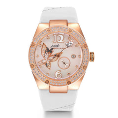 NSQUARE Pink Gracefully Swarovski crystal Automatic Women's Watch - L0519-NP01.2