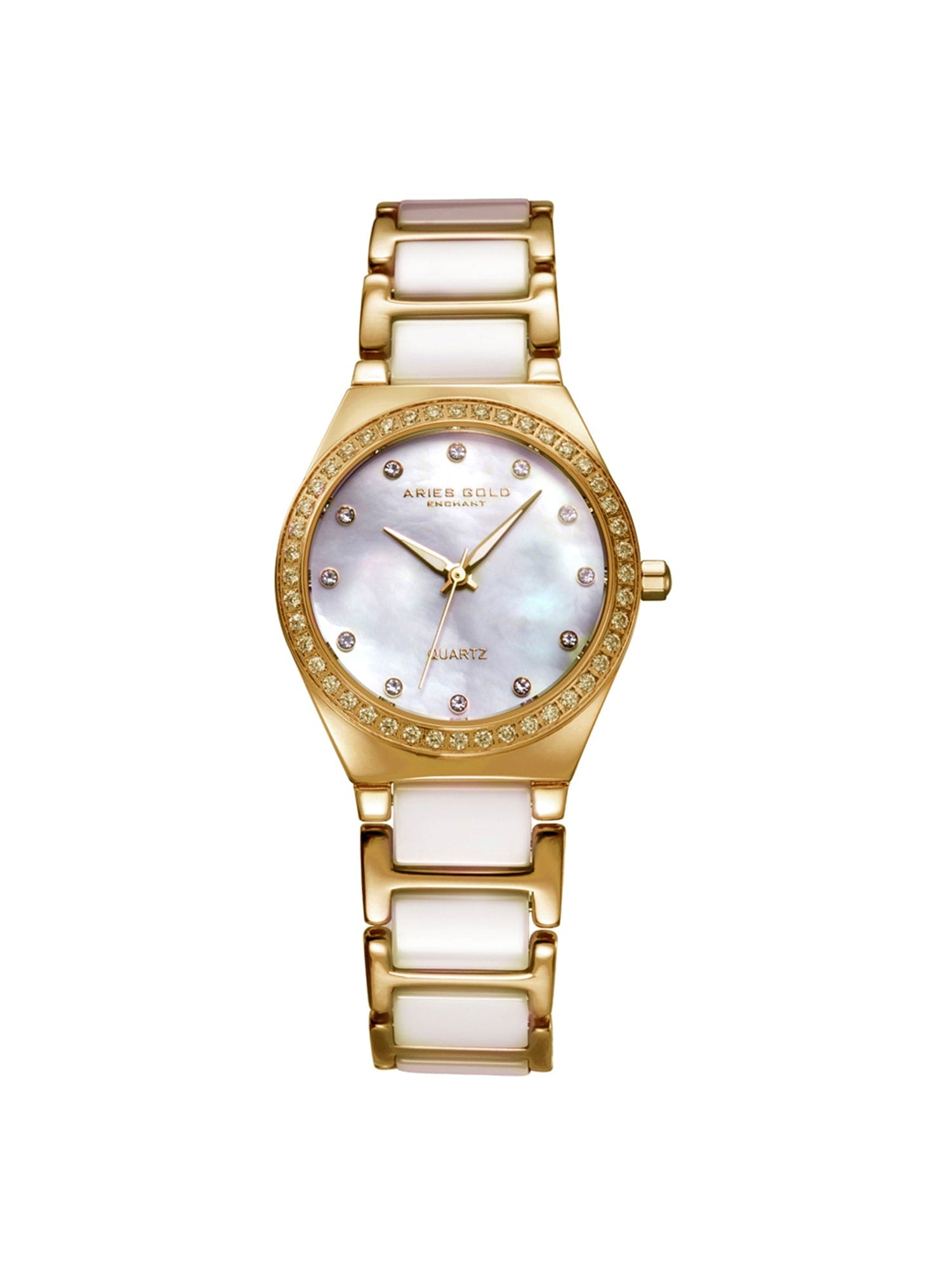 Aries Gold Diva Quartz Women's Watch -  L 5014Z G-MOP