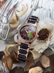 Aries Gold Diva Quartz Women's Watch - L 5014Z RG-BKMOP