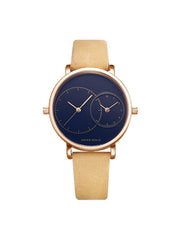 Aries Gold Wanderer Quartz Women's Watch - L 5027 RG-BU