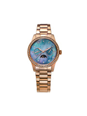Aries Gold Heritage Quartz Women's Watch - L 5040 RG-BKMP