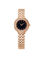 Aries Gold Majestic Quartz Women's Watch - L 5041 RG-BKST