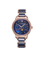 Aries Gold Luna  Moonphase Women's Watch -  L 58010L RG-BUMP
