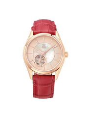 Aries Gold Goldex Automatic Women's Watch -  L 8023 RG-BEI