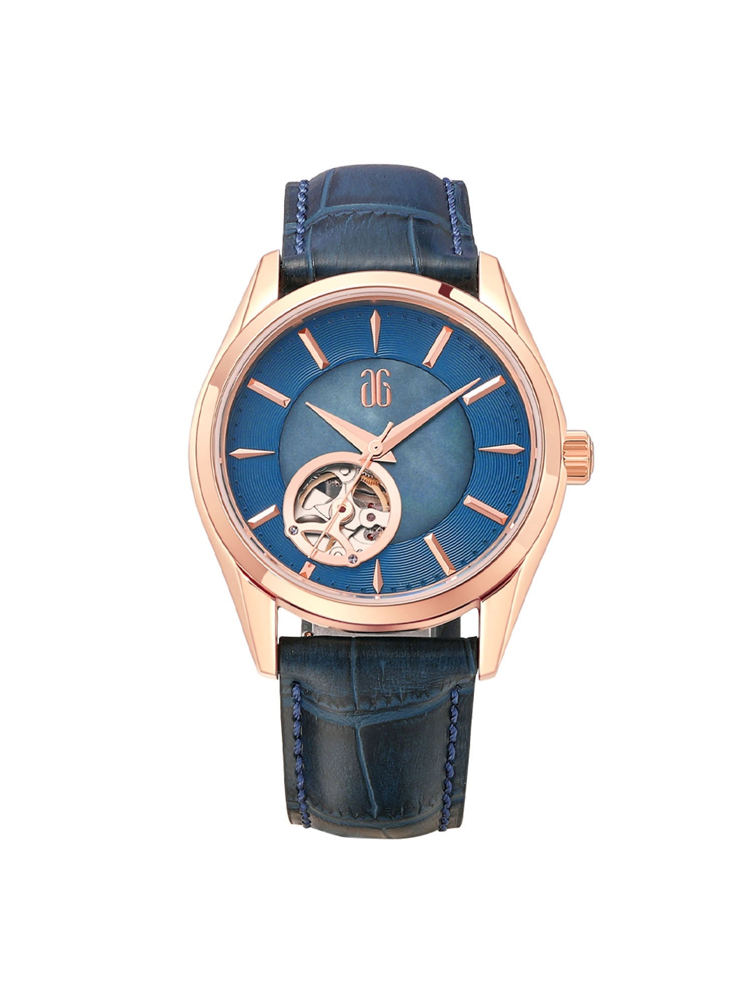 Aries Gold Goldex Automatic Women's Watch - L 8023 RG-TE