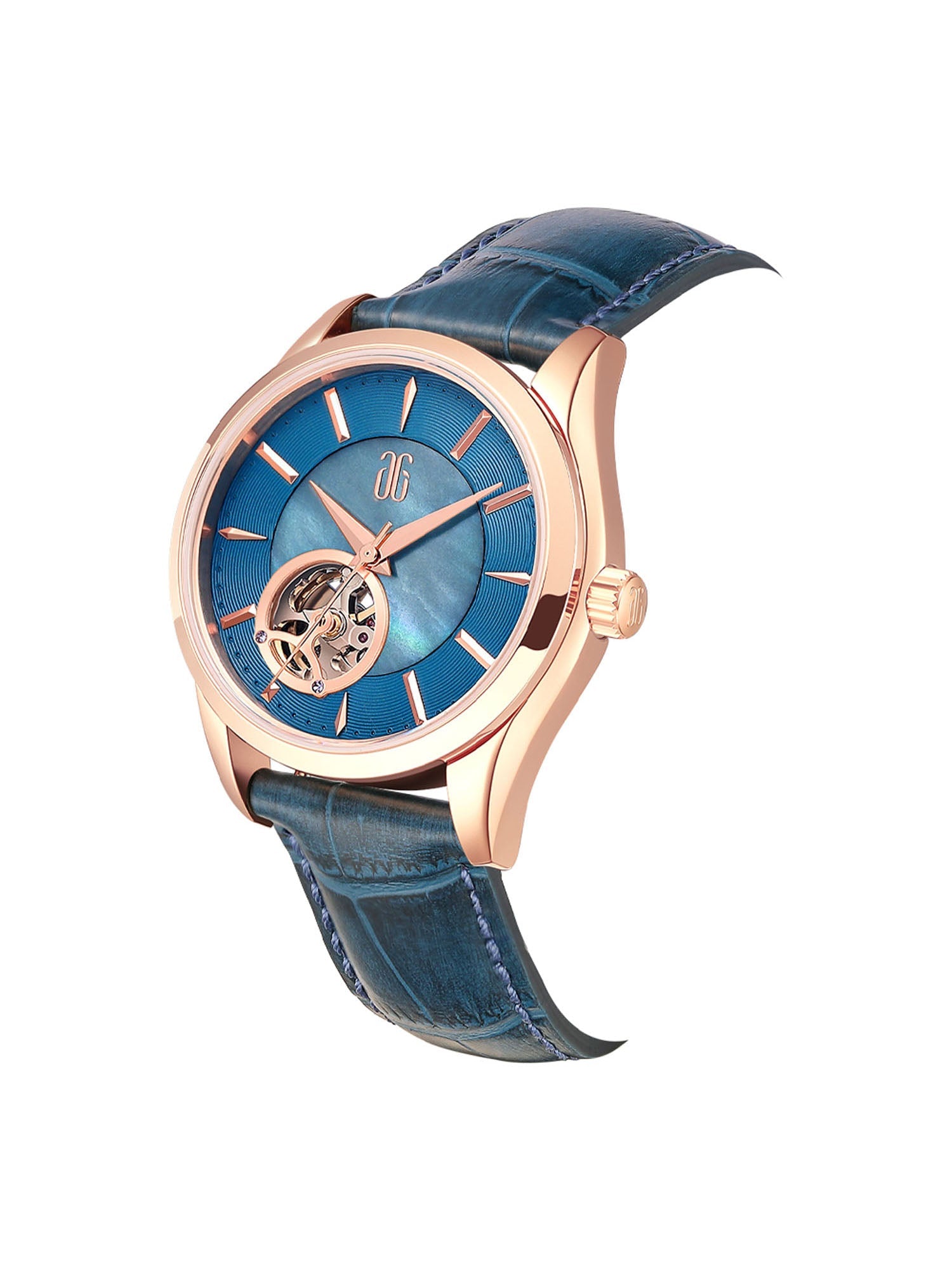 Aries Gold Goldex Automatic Women's Watch - L 8023 RG-TE
