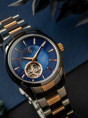 Aries Gold Goldex Automatic Women's Watch -  L 8023 SRG-BU