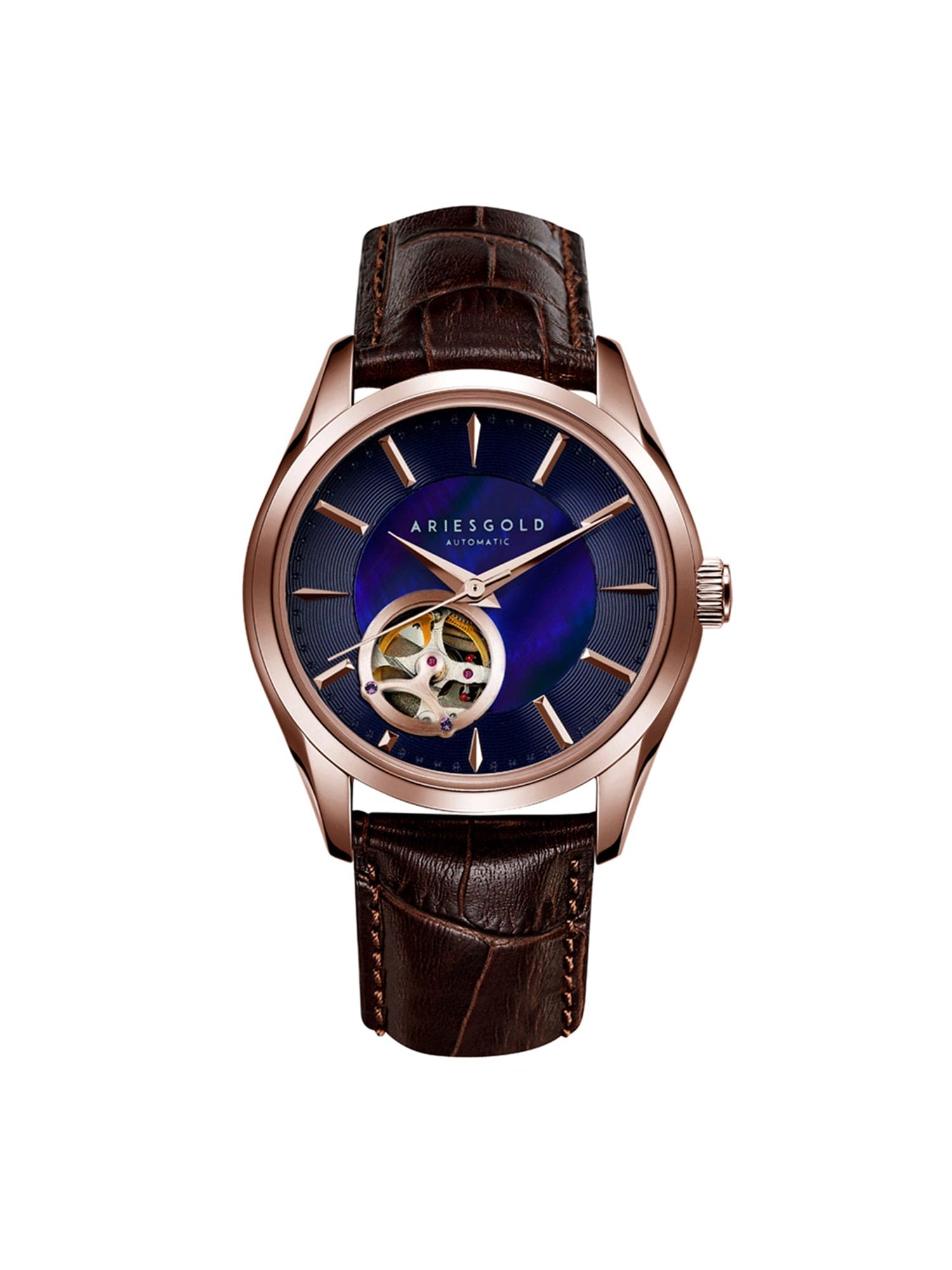 Aries Gold Inspira Automatic Women's Watch - L 9023 RG-BU