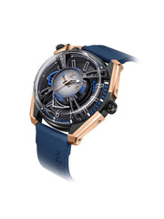 Mazzucato RIM LAX Dual Time Automatic Men's Watch - LAX02-RG