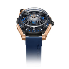 Mazzucato RIM LAX Dual Time Automatic Men's Watch - LAX02-RG