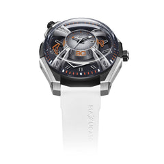 Mazzucato RIM LAX Dual Time Automatic Men's Watch - LAX04-WH