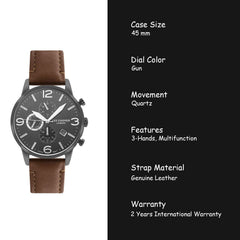 Lee Cooper Multifunction Men's Watch - LC07083.064