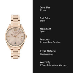 Lee Cooper Analog Women's Watch - LC07102.410
