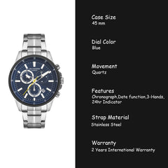 Lee Cooper Chronograph Men's Watch - LC07277.390