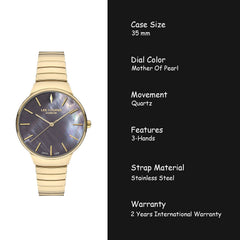 Lee Cooper Analog MOP Women's Watch - LC07342.150