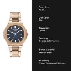 Lee Cooper Quartz Analog Unisex -  LC07368.490