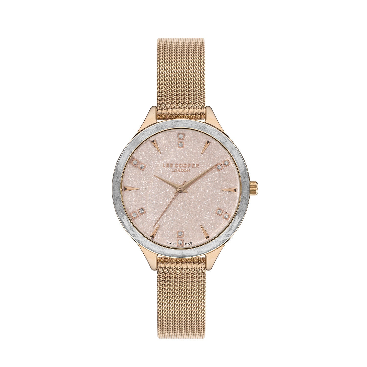 Lee Cooper Analog Rose Women's Watch - LC07388.410