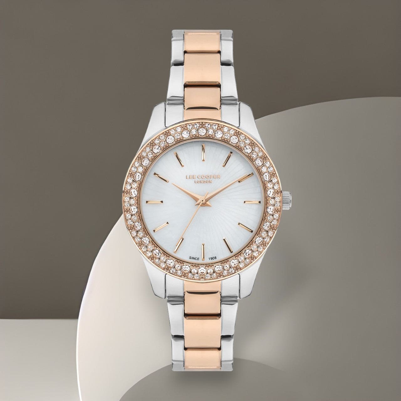 Lee Cooper Analog MOP Women's Watch - LC07390.520