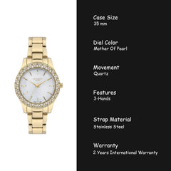 Lee Cooper Analog MOP Women's Watch - LC07390.120