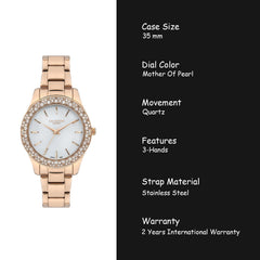 Lee Cooper Analog MOP Women's Watch - LC07390.420