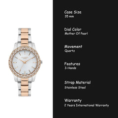 Lee Cooper Analog MOP Women's Watch - LC07390.520