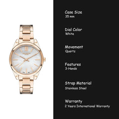 Lee Cooper Analog MOP Women's Watch - LC07450.420