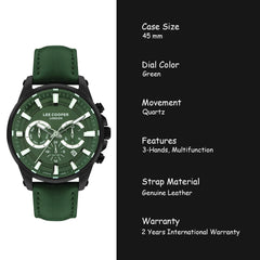 Lee Cooper Multifunction Men's Watch - LC07525.677