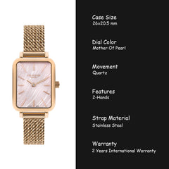 Lee Cooper Analog MOP Women's Watch - LC07815.410