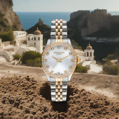Lee Cooper Analog MOP Women's Watch - LC07818.220