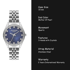 Lee Cooper Analog MOP Women's Watch - LC07818.390